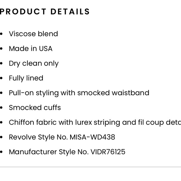 Misa Los Angeles Bridget Dress - Picture 7 of 7